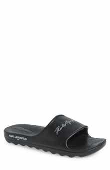 KARL LAGERFELD PARIS Signature Slide Sandal