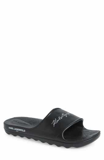 KARL LAGERFELD PARIS Signature Slide Sandal