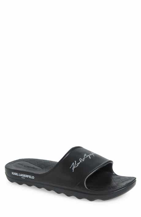 KARL LAGERFELD PARIS Signature Slide Sandal