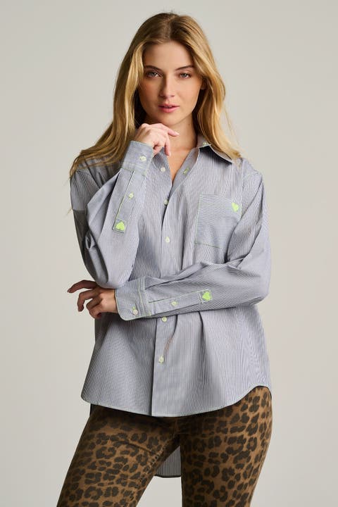 Stripe It To Me Button-Up Shirt