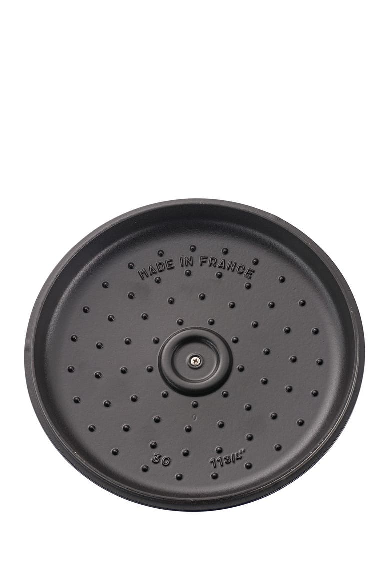 3.5-Quart Enameled Cast Iron Braiser, Alternate, color, DARK BLUE