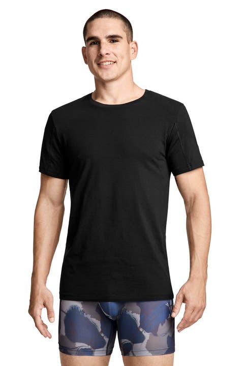 Men's Sweat Protect Crew Neck Undershirt