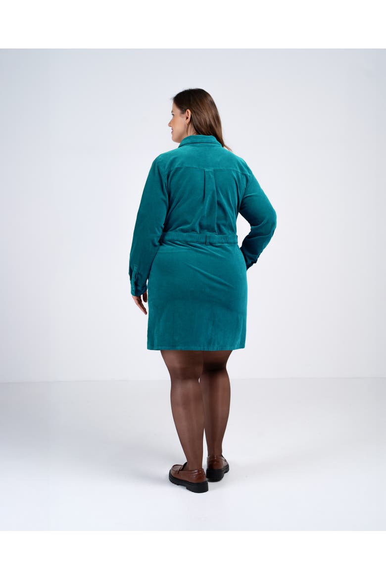 Jamie Cord Dress, Alternate, color, Egyptian Teal
