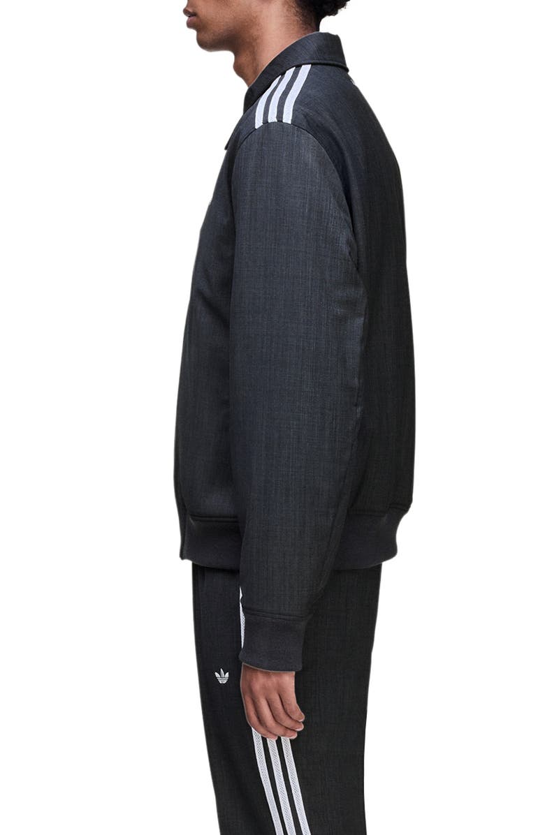 adidas x Wales Bonner Wool Blend Twill Jacket, Alternate, color, Dark Grey Heather