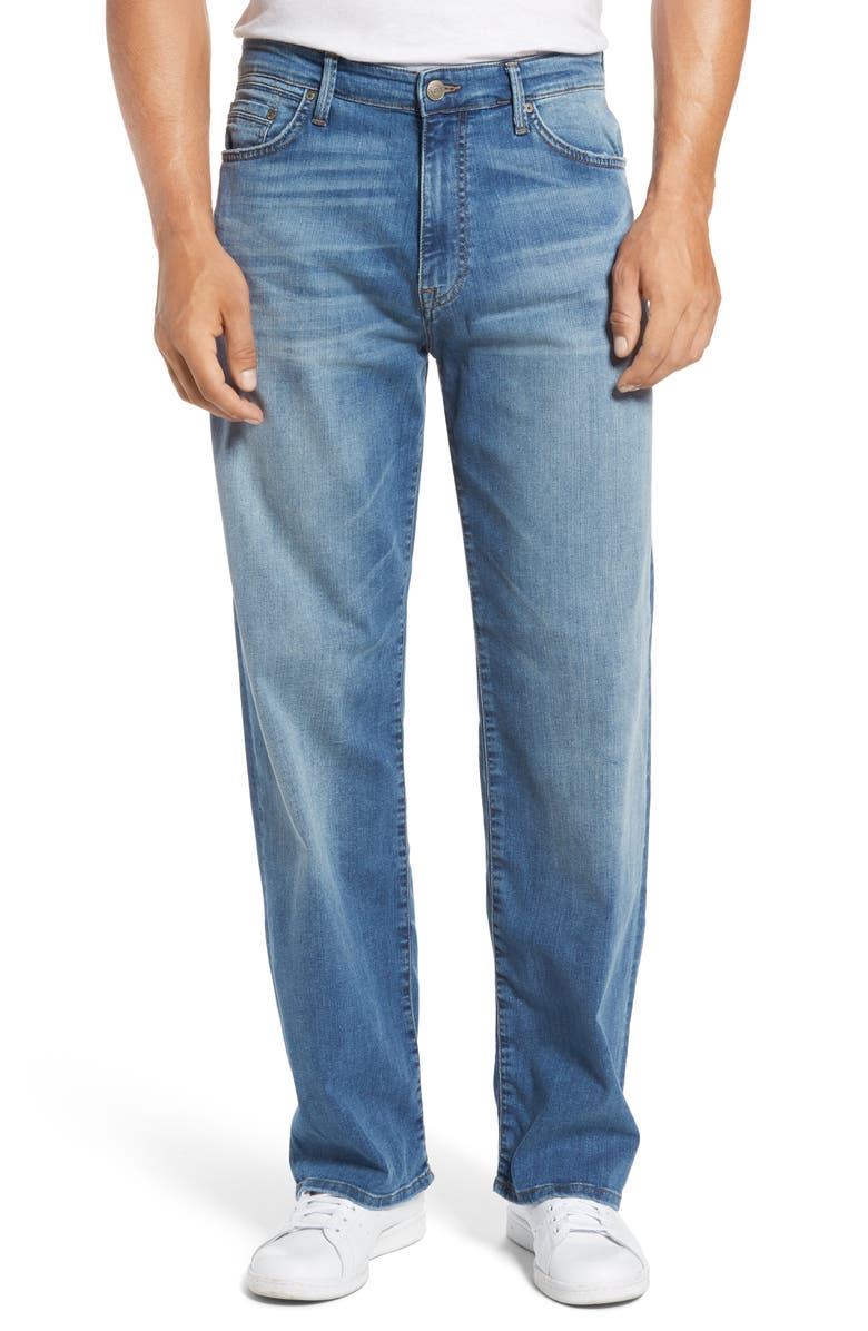 Mavi Jeans Max Relaxed Fit Jeans, Main, color, Mid Indigo Williamsburg