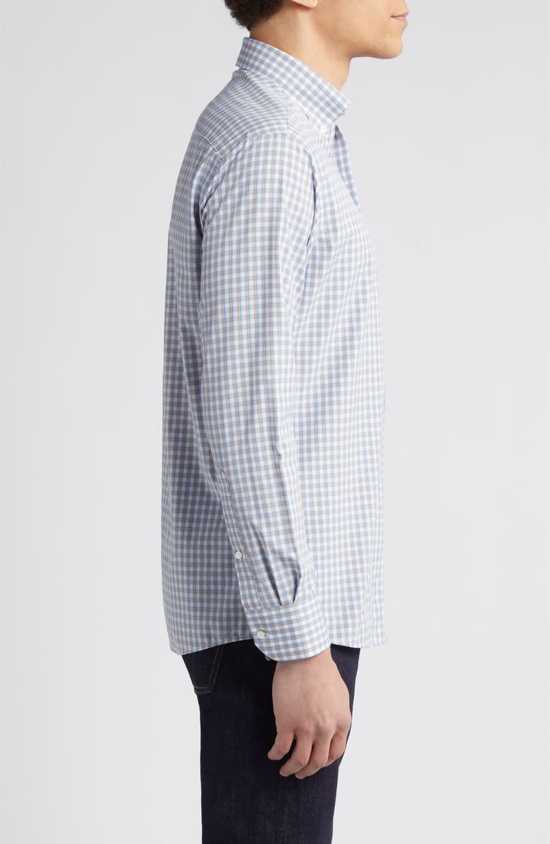 Peter Millar Crown Crafted Cole Check Performance Button-Down Shirt, Alternate, color,