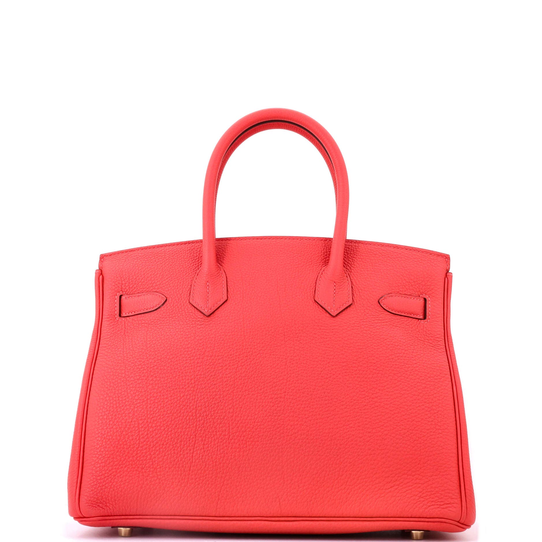 Birkin Handbag Red Togo with Gold Hardware 30, Alternate, color, Red