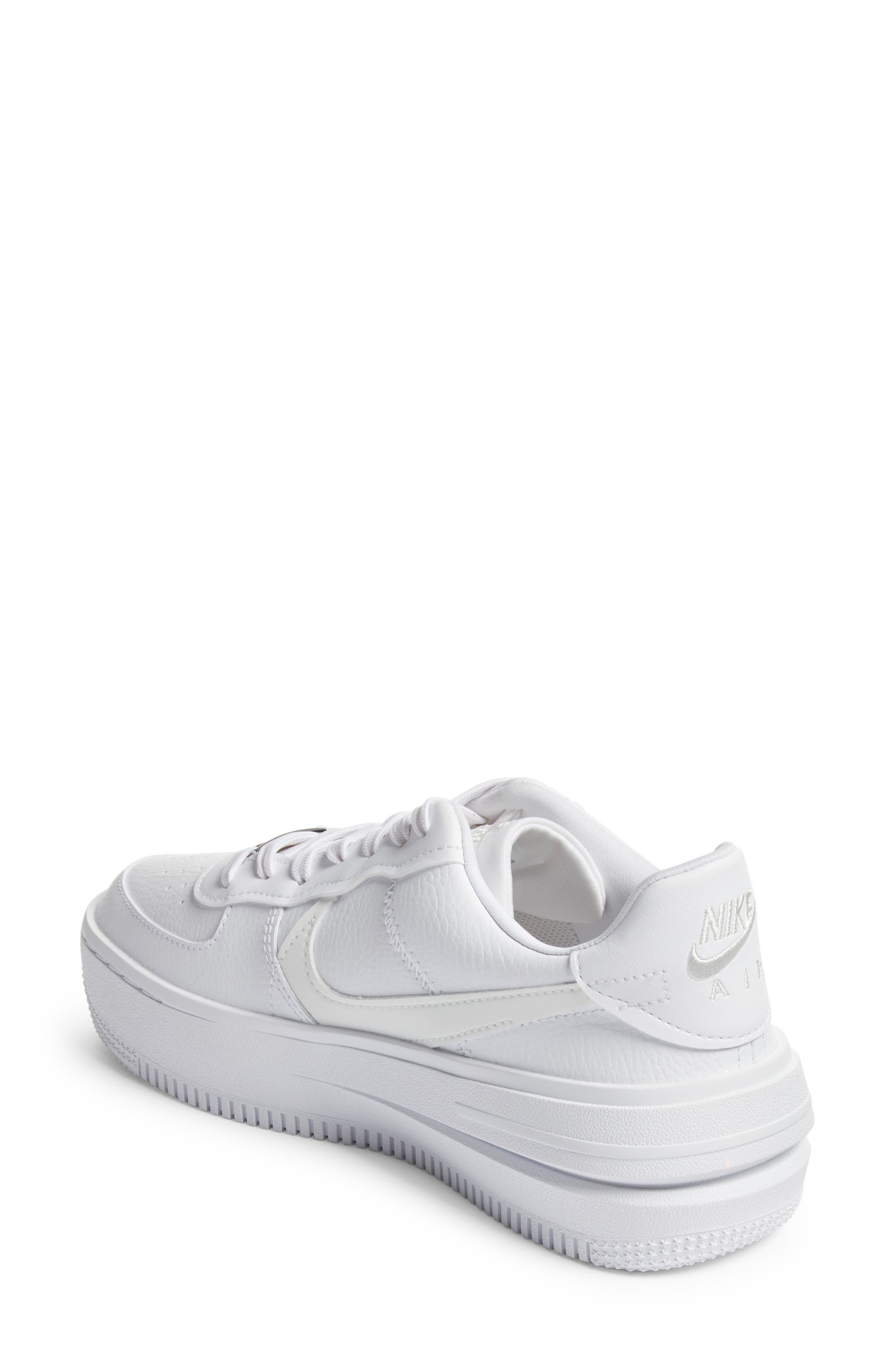 Air Force 1 PLT.AF.ORM Sneaker, Alternate, color, WHITE/ SUMMIT WHITE