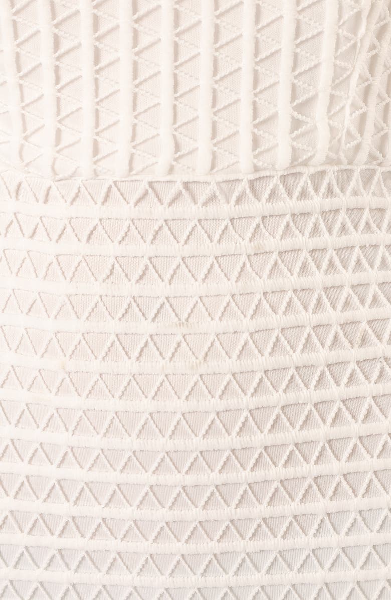 Petal & Pup Klara Textured Strapless Cocktail Minidress, Alternate, color,