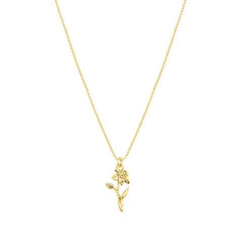 Elsie Birth Flower Necklace