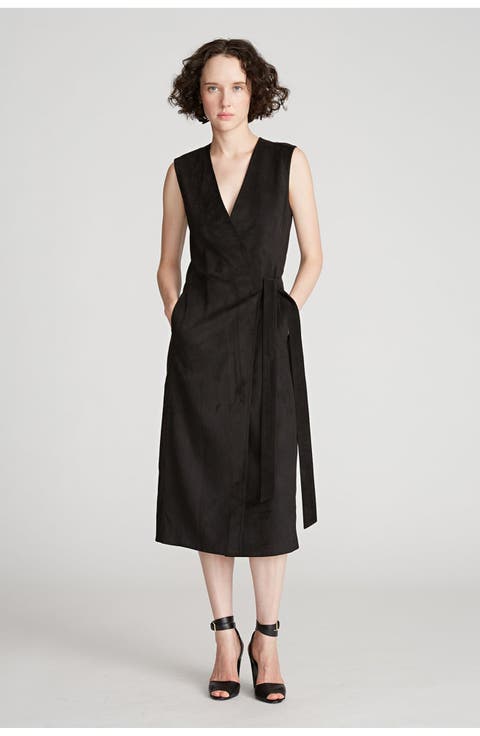 Paulina Dress In Ultrasuede