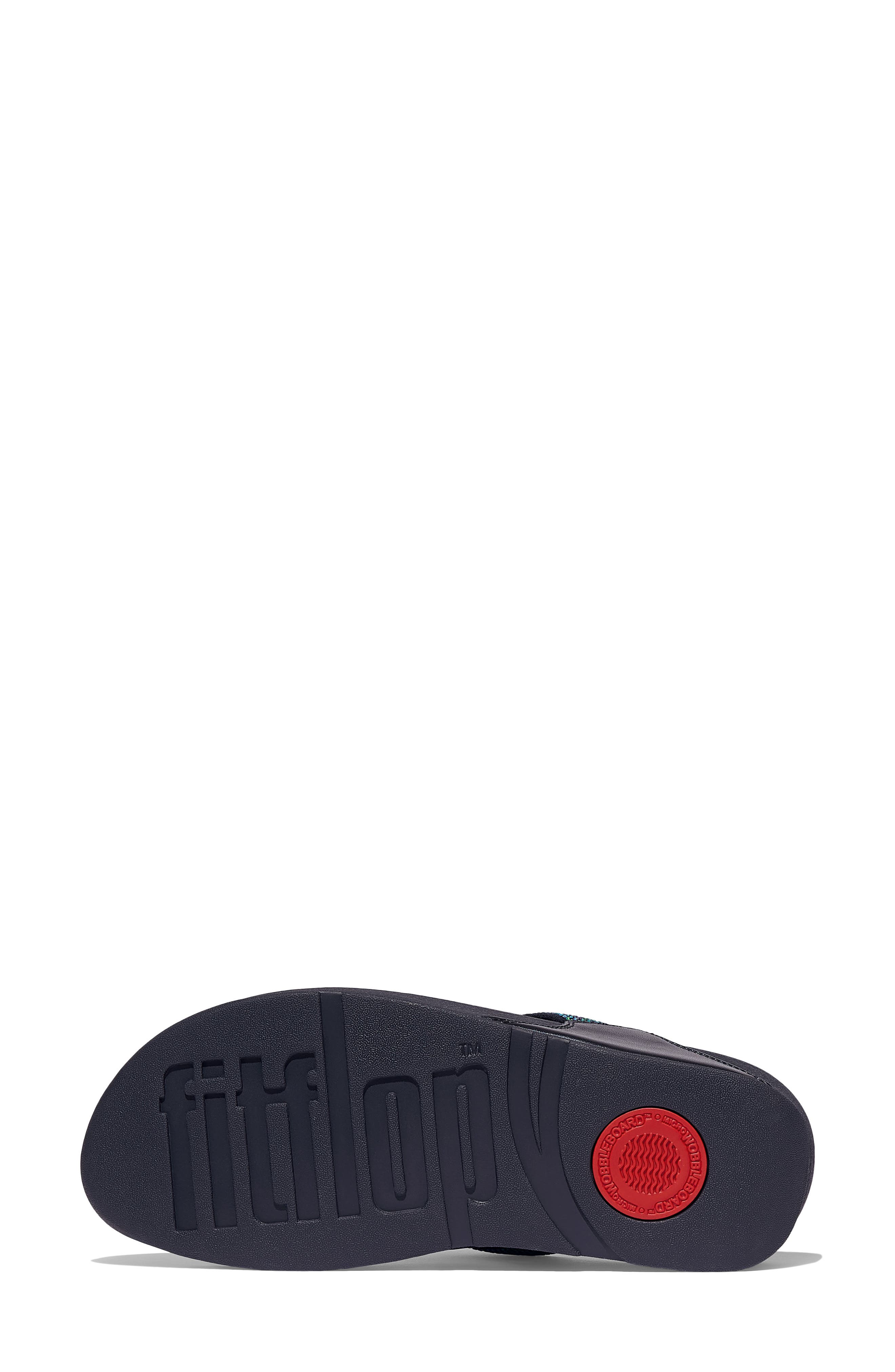 Lulu Embellished Flip Flop, Alternate, color, IRIDESCENT NAVY