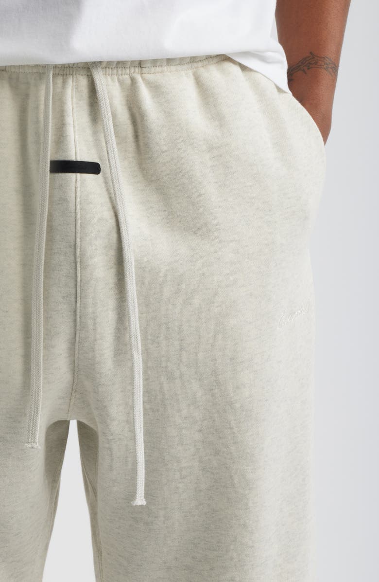 Fear of God Essentials Signature Flare Sweatpants, Alternate, color, Concrete/Dark Concrete Heather