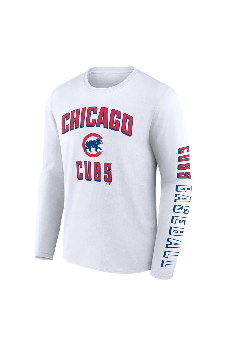 FANATICS Men's Fanatics Branded Royal/White Chicago Cubs Two-Pack Combo T-Shirt Set, Alternate, color,