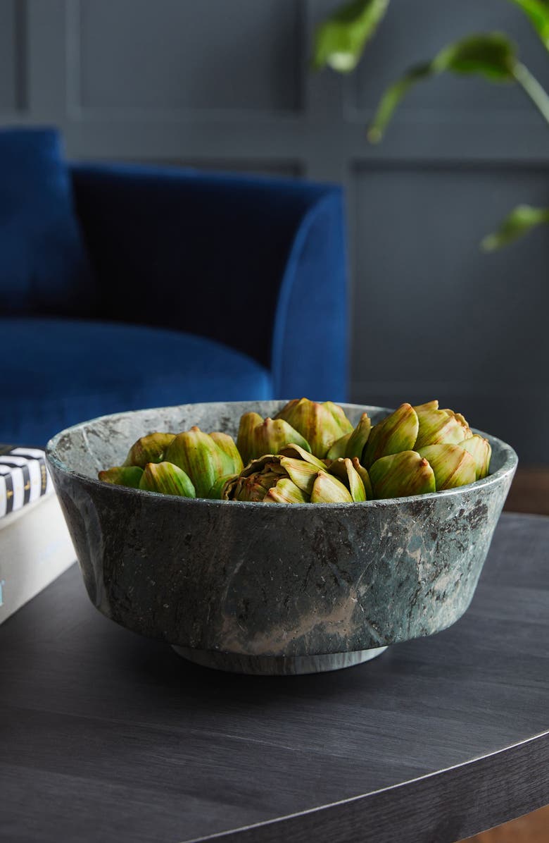 NEXT Marble Effect Bowl, Alternate, color, Green