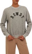 Project Social T Rowdy Demure Reverse Graphic Sweatshirt