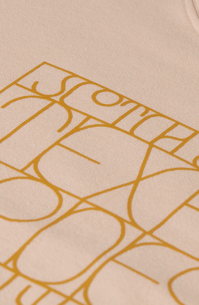 Scotch & Soda Texas Rodeo Cotton Graphic Sweatshirt, Alternate, color, Rose Dust