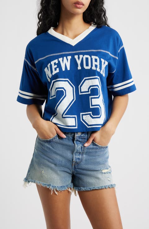 New York 23 Graphic Football T-Shirt