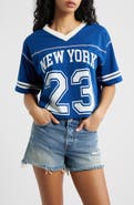 Vinyl Icons New York 23 Graphic Football T-Shirt