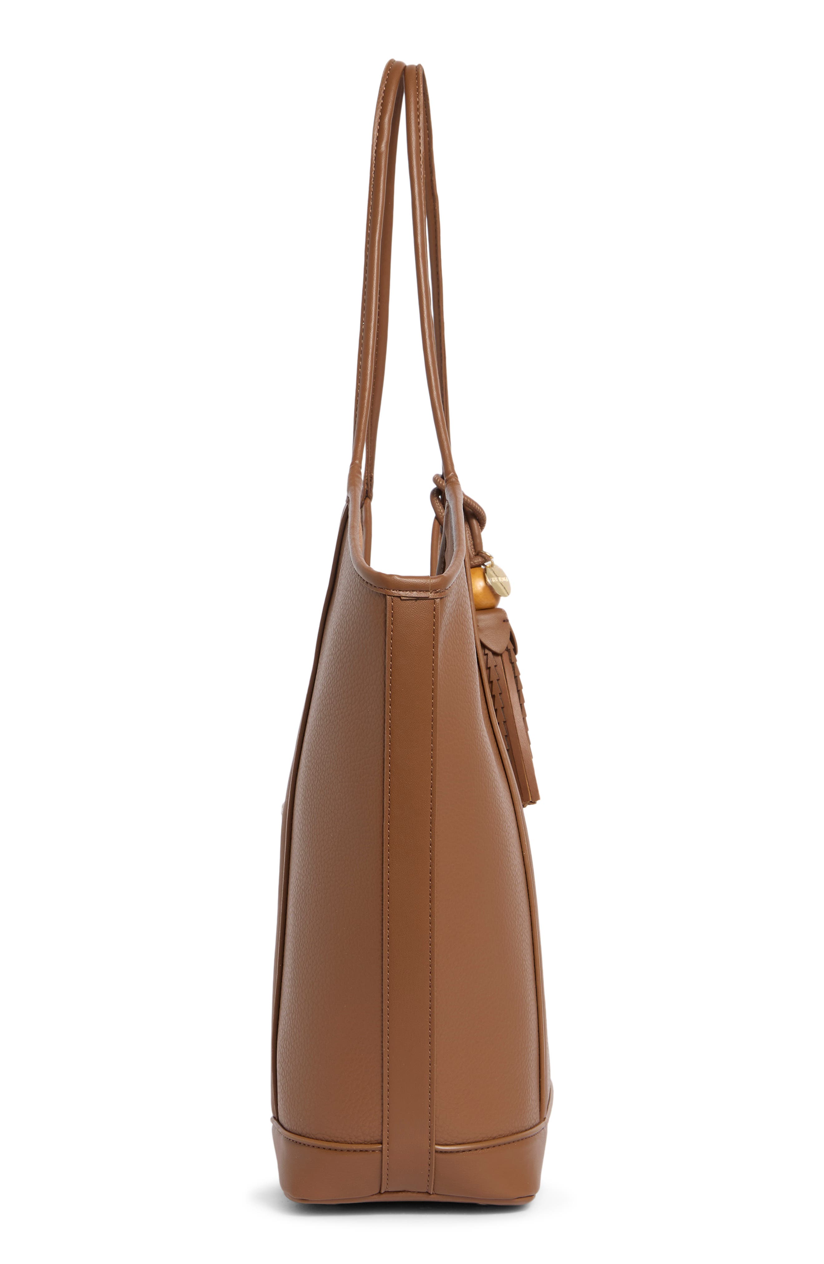 Steve Madden Belliot Tote, Alternate, color, Nutshell Pebble