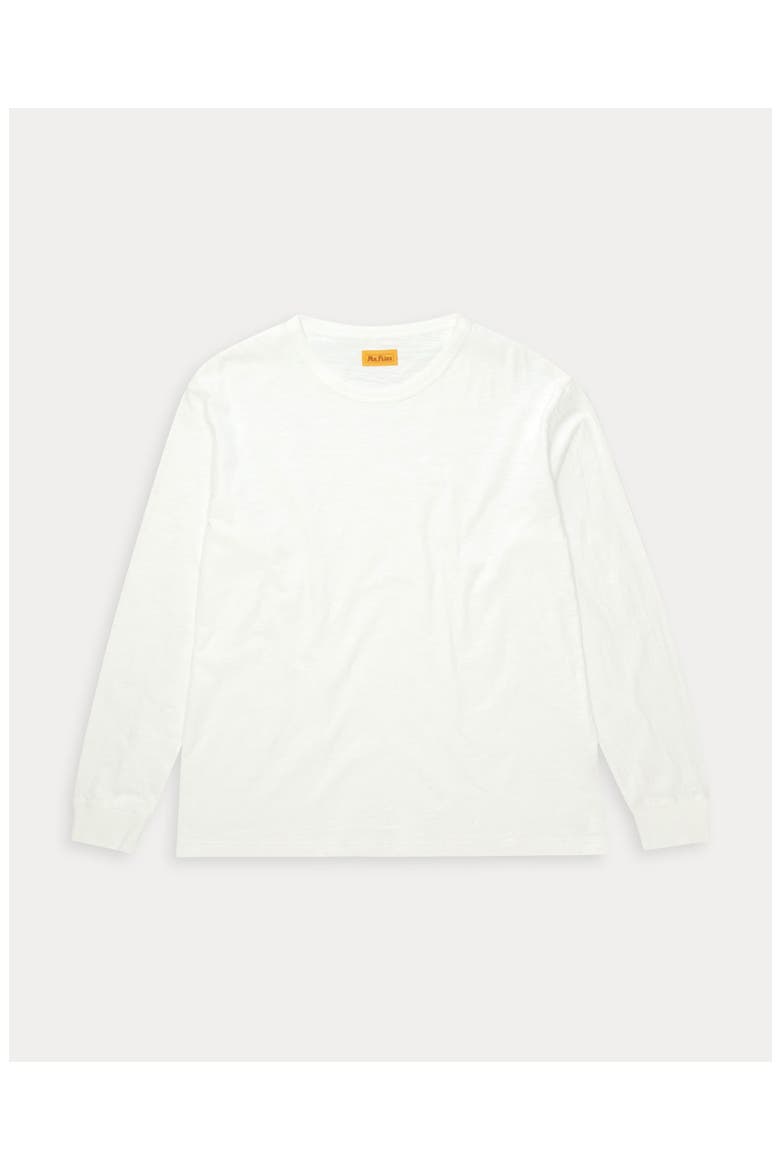 Duke Slub Jersey Long Sleeve T-shirt, Main, color, White