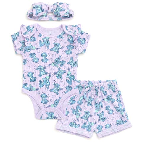 Bodysuit Shorts & Headband Set (Baby)