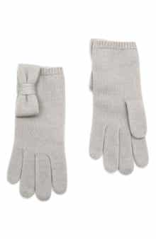 Bow Cashmere Gloves