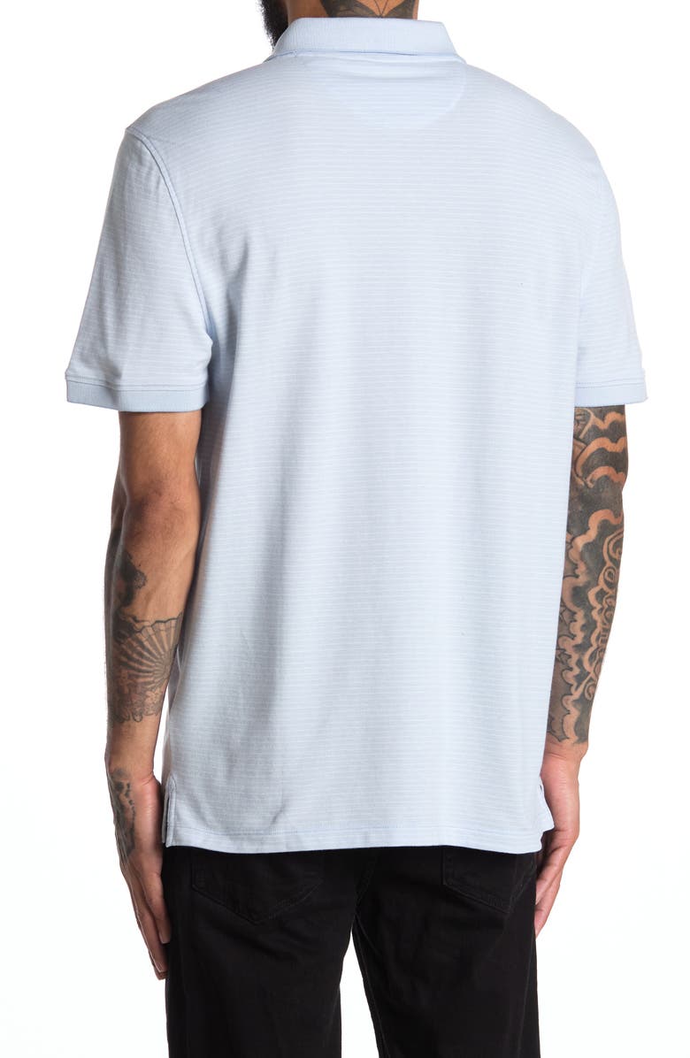 Calvin Klein Birdseye Stripe Polo, Alternate, color,