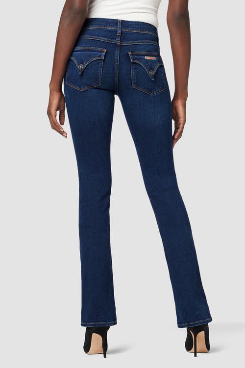 Hudson Jeans Beth Mid-rise Baby Boot In Obscurity