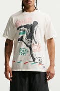 Nike Sportswear Soccer Kick Cotton Graphic T-Shirt