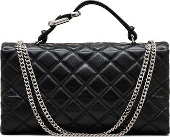 Marc Jacobs The XL Dual Chain Diamond Quilted Convertible