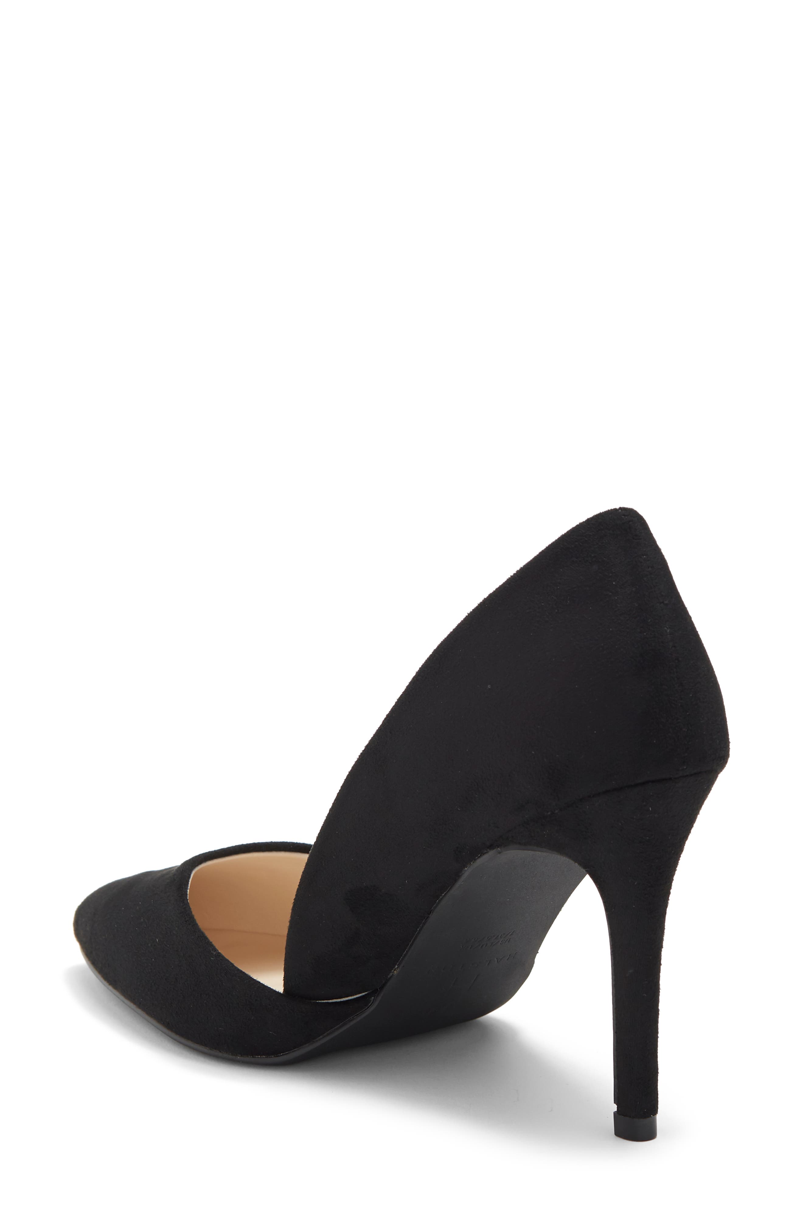 H HALSTON Kendall Faux Suede Pump, Alternate, color, 