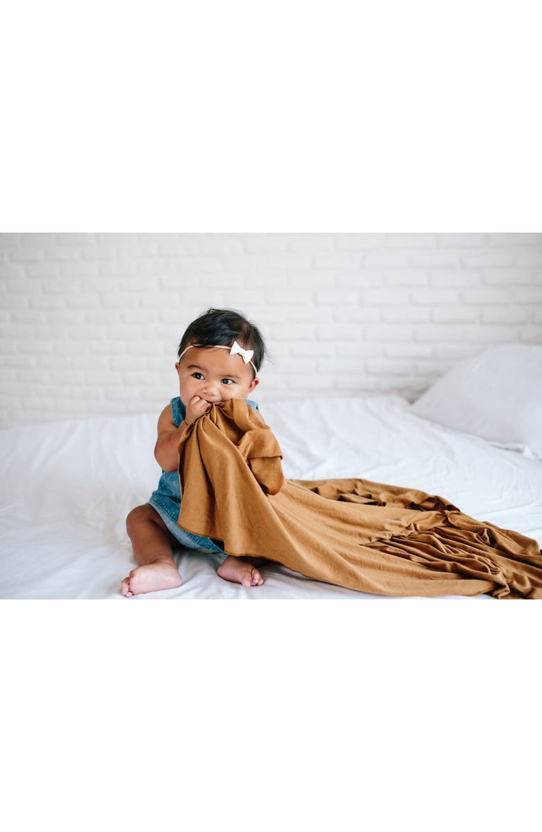 Copper Pearl Swaddle Blanket, Alternate, color,