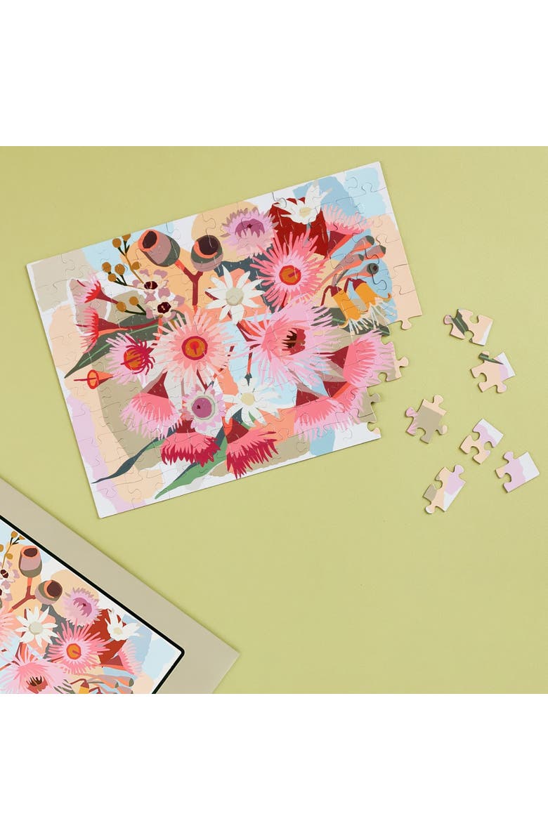 Journey of Something Flowering Gum, 100 Piece Magnetic Art Puzzle, 11.4 x 8.3 Inches, Alternate, color, Multicolored