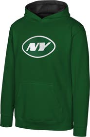 Outerstuff Youth Green New York Jets Prime Pullover Hoodie