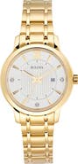 BULOVA Classic Diamond Dial Bracelet Watch, 32mm