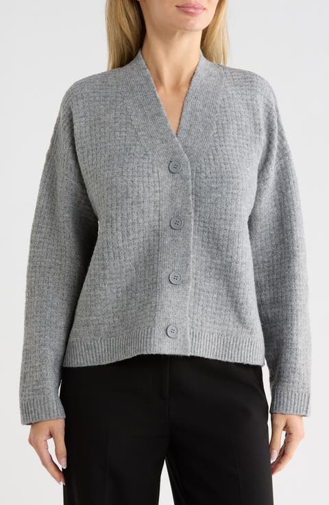 Waffle Cardigan