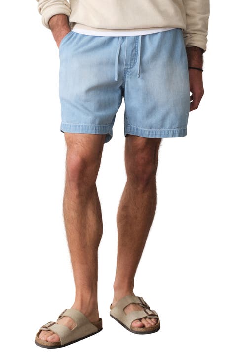 Saturaday Drawstring Denim Shorts