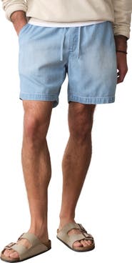 Marine Layer Saturaday Drawstring Denim Shorts
