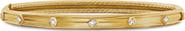 David Yurman Modern Renaissance Bracelet in 18K Yellow Gold with Diamonds