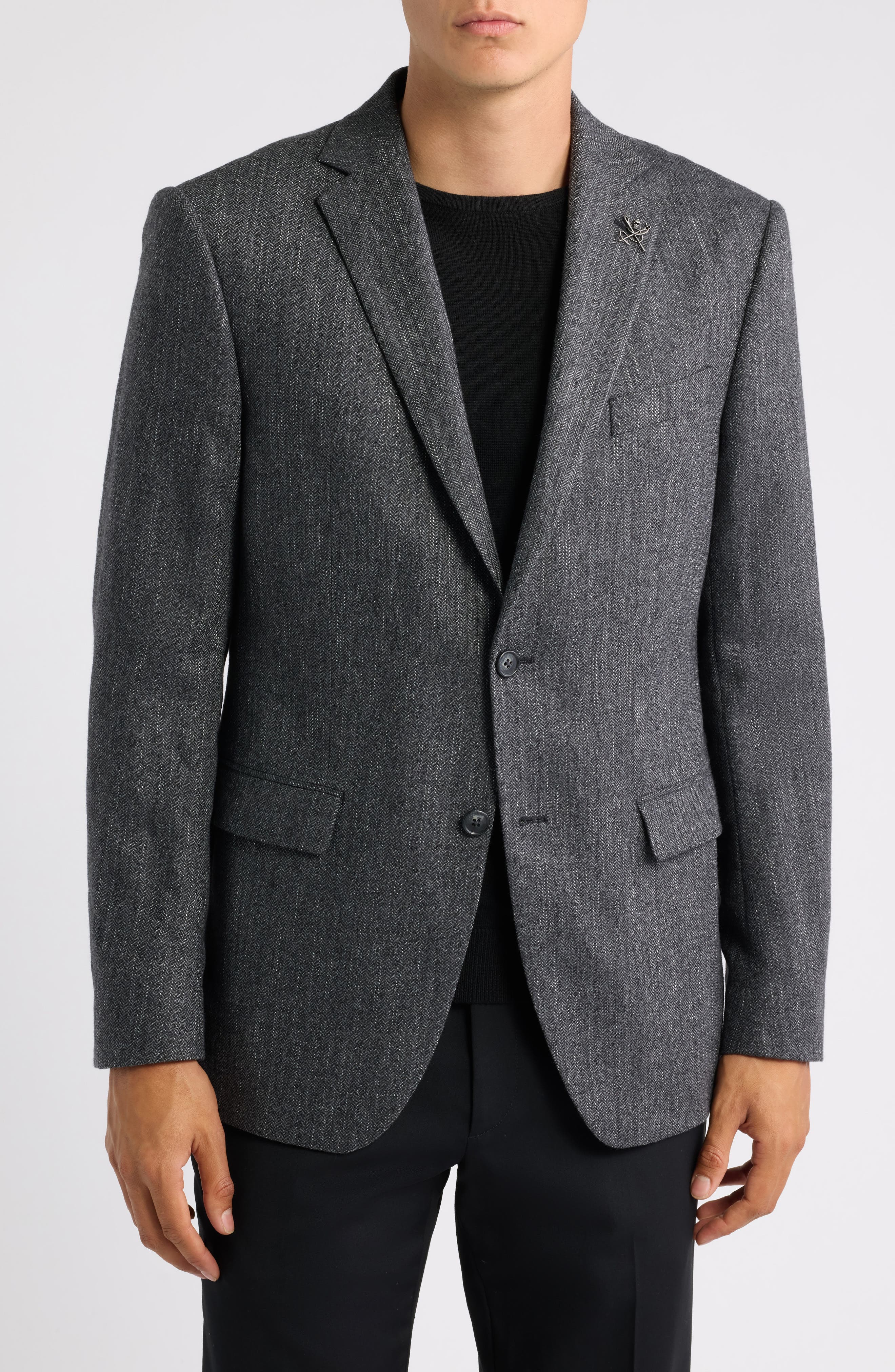 selected BLACK GREY