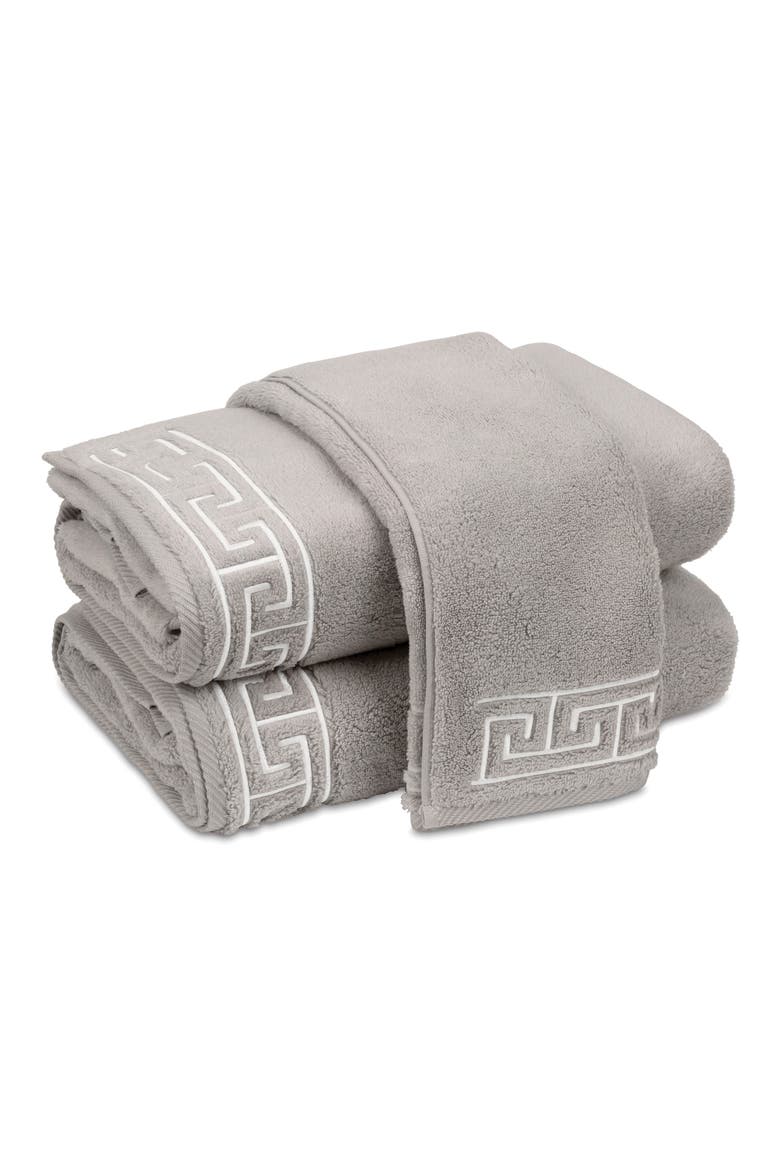 Adelphi Cotton Washcloth, Main, color, STERLING