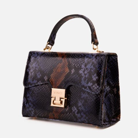 The Venezia Leather Snk Handbag