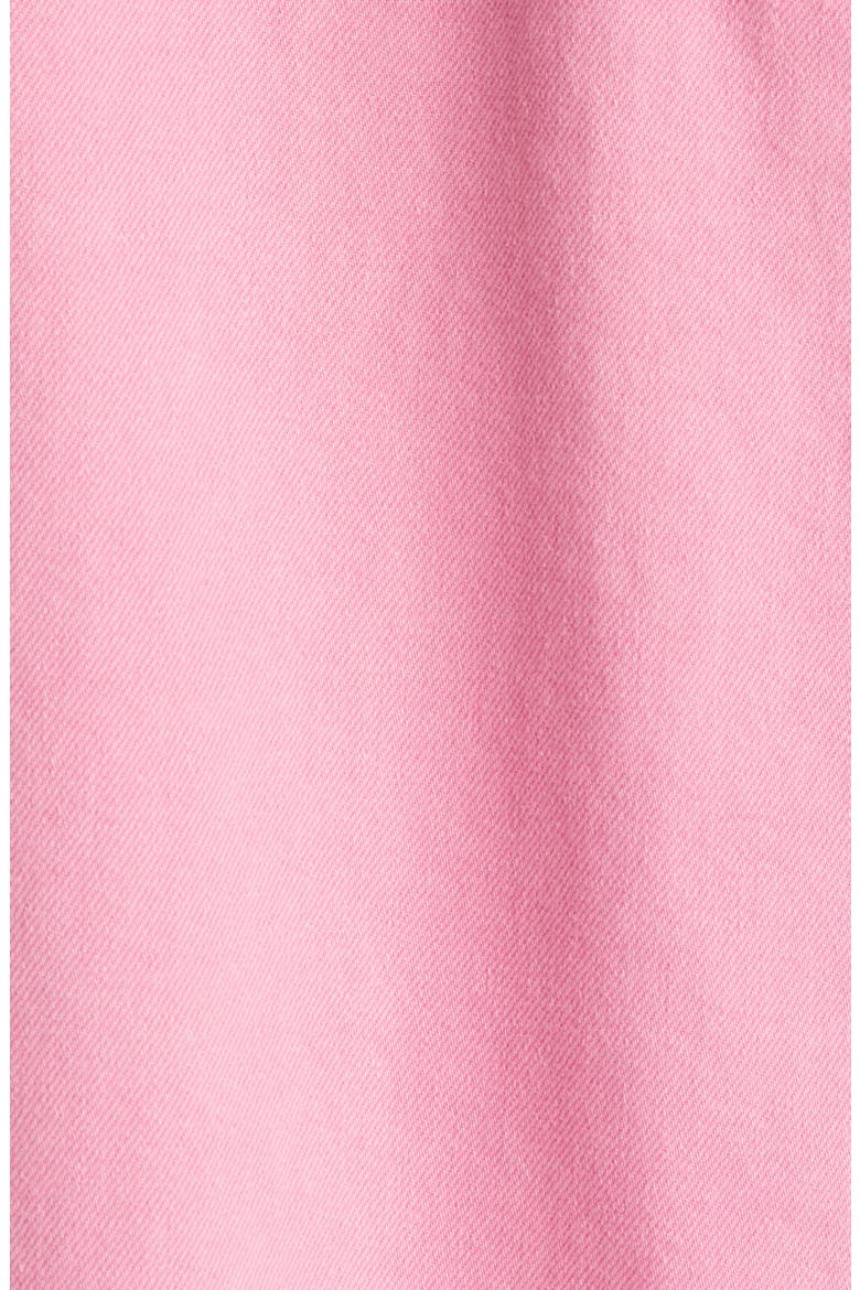 Oversize Denim Shirt Jacket, Alternate, color, BRIGHT PINK