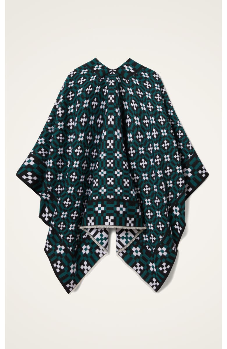 La DoubleJ Soul Poncho, Alternate, color, Byte Placée Green