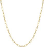 ANIA HAIE Bezel Cubic Zirconia Station Chain Necklace