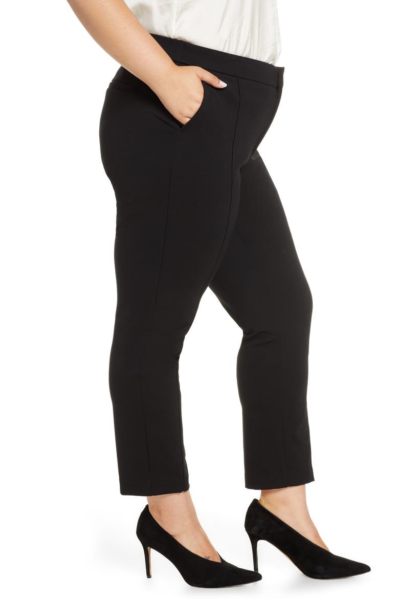 The Ultimate Stretch Slim Ankle Pant, Alternate, color, BLACK