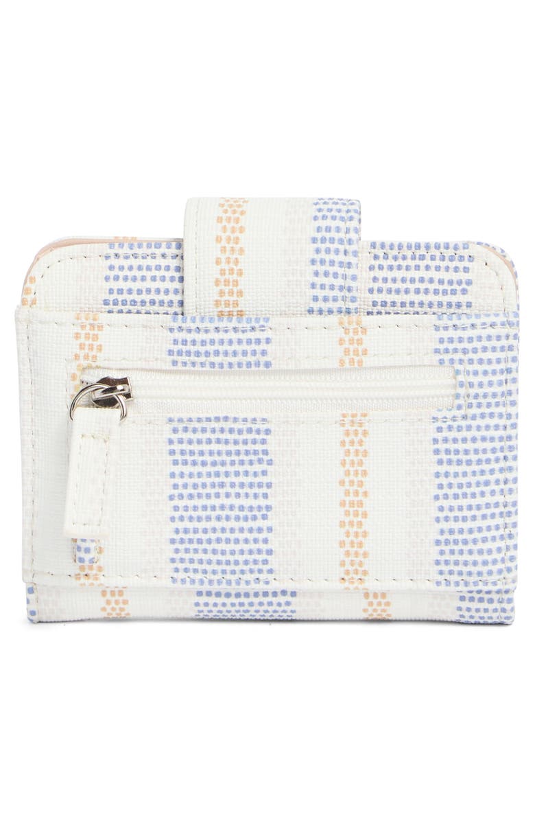 MUNDI SMALL LEATHER GOODS Pixie Bifold Wallet, Alternate, color, Marine Linen