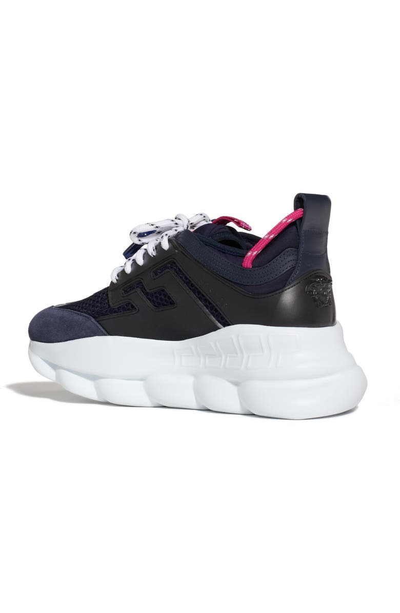 Versace Chain Reaction Platform Sneaker, Alternate, color,