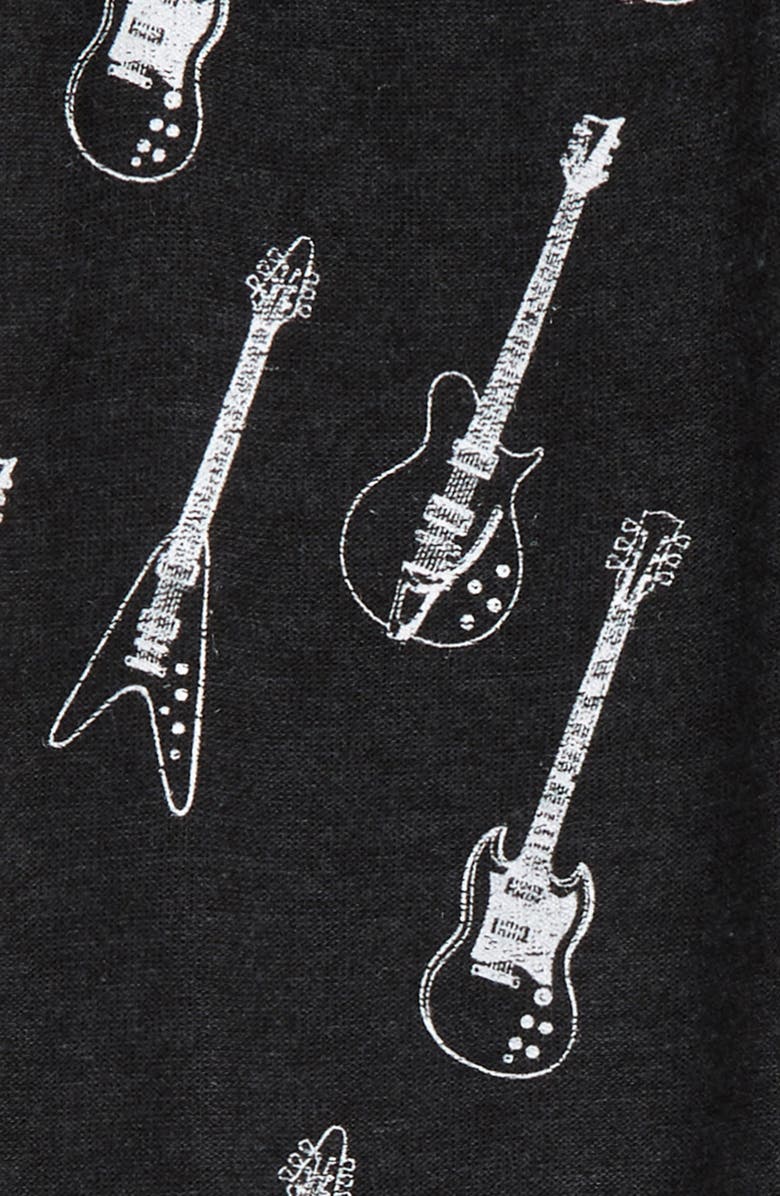 Chaser Guitar Sketch Fleece Sweatpants, Alternate, color, 